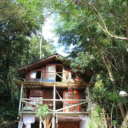 Cabana Magica Praia E Floresta, Vale Da Utopia, Pinheira Villa Guarda do Embau Luaran gambar